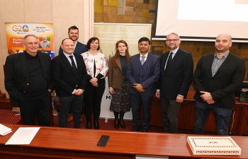 The opening of Rijeka part of the initiative related to the International Year of Millets (IYM) 2023 was held in the Rijeka City Hall on March 30, in cooperation with the Embassy of India, Zagreb, the city of Rijeka, the Croatian -Indian Friendship Society, and members of the Kvarner Health Tourism Cluster with welcome speeches by Mr Mladen Zlamalik, Croatia-India Friendship Society, Mr Raj Kumar Srivastava, Ambassador of India to Croatia, who explained that the UN, governments and non-governmental organizations around the world, including India, are trying to make millet one of the key foods. Ambassador also mentioned that Prime Minister of India Narendra Modi shared his vision to make the International Year of Millet 2023 a 'People's Movement' while positioning India as the 'Global Millet Hub'. Among the inaugural speakers were also Mr Jadran Mandekic, leader of the project “Rijeka – the Healthy City” and Ph.D.Sc. Vladimir Mozetič, MD, president of the Kvarner Health Tourism Cluster.